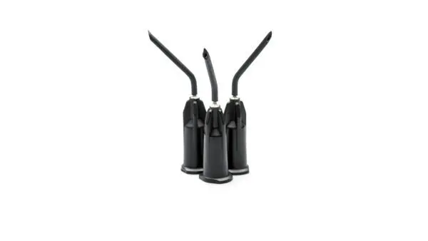 Calibre 22 Prebent Preto Pontas de conta-gotas pretas