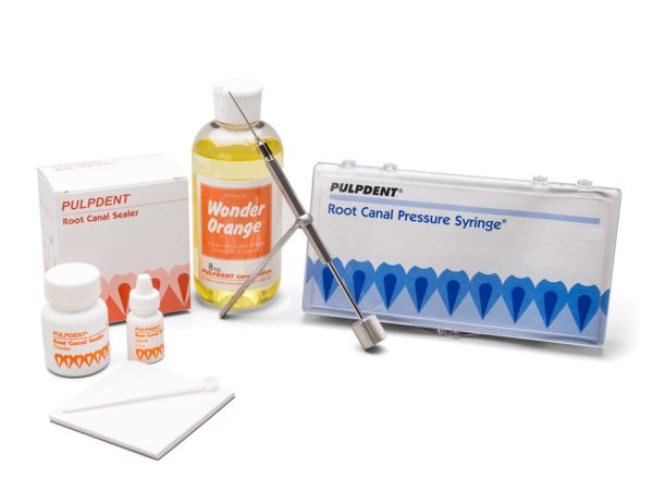 Kit combinado de seringas de pressão Pulpdent