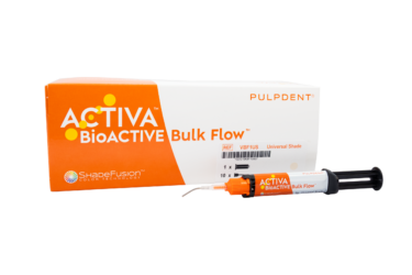 A Pulpdent® apresenta a próxima geração de restaurações dentárias de preenchimento em massa: ACTIVA BioACTIVE Bulk Flow