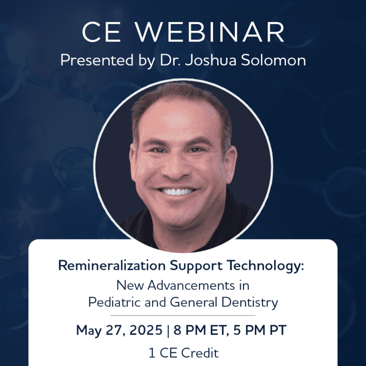 Lê mais sobre este artigo 📢 Join our Free Webinar: Remineralization Support Technology: New Advancements in Pediatric and General Dentistry